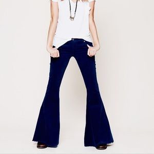 Free People Super Flare denim
